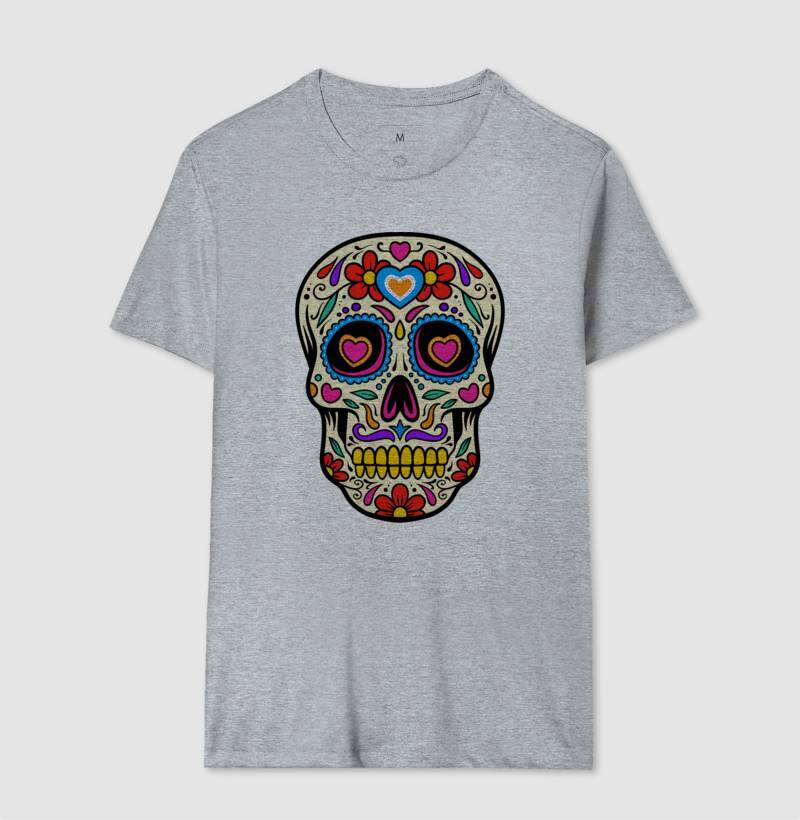 Camiseta - Caveira Mexicana