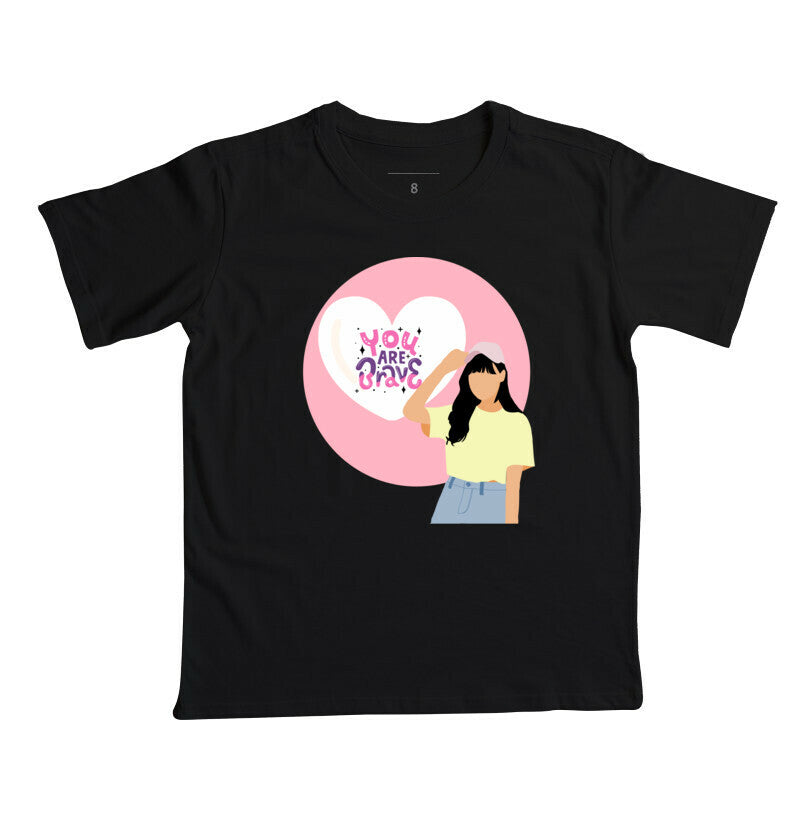 Camiseta Infantil - Girl Power Marina