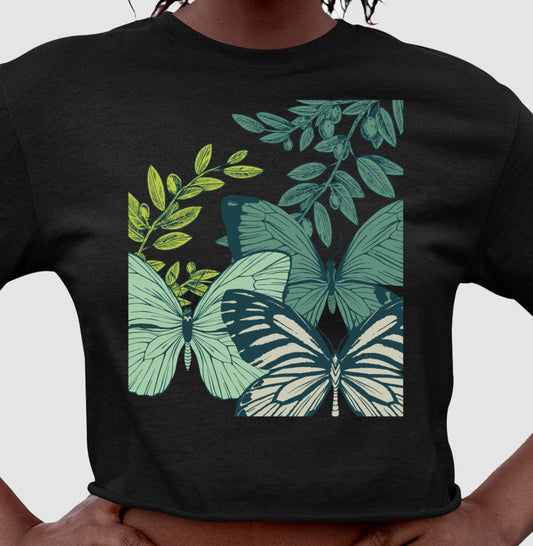 Cropped - Borboletas Verdes