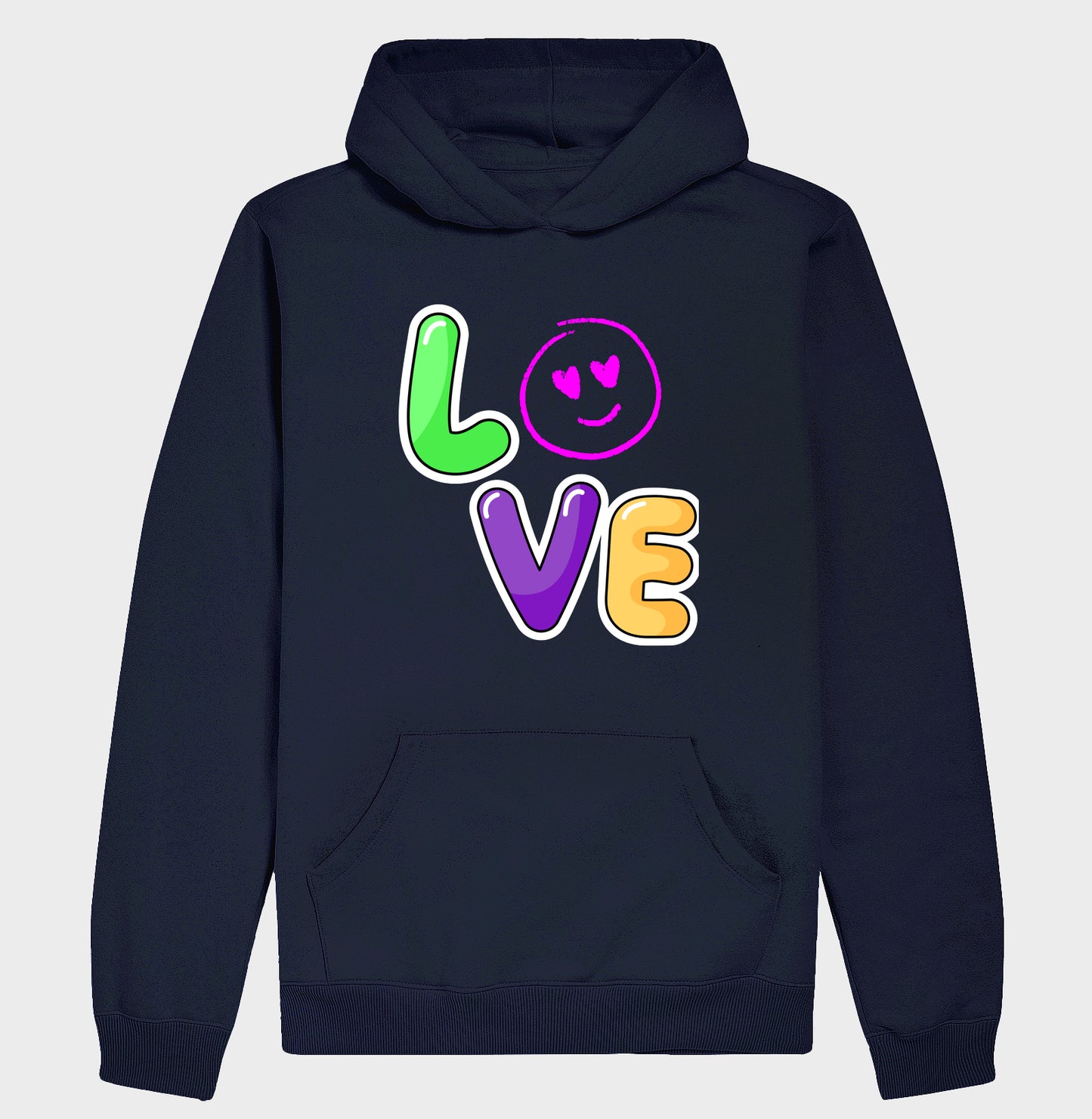 Moletom Hoodie - Love Emoji