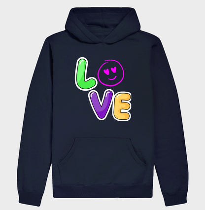 Moletom Hoodie - Love Emoji