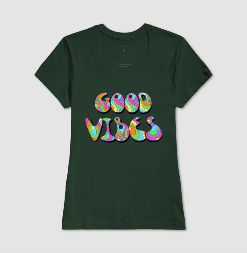 Baby Look - Good Vibes Retrô