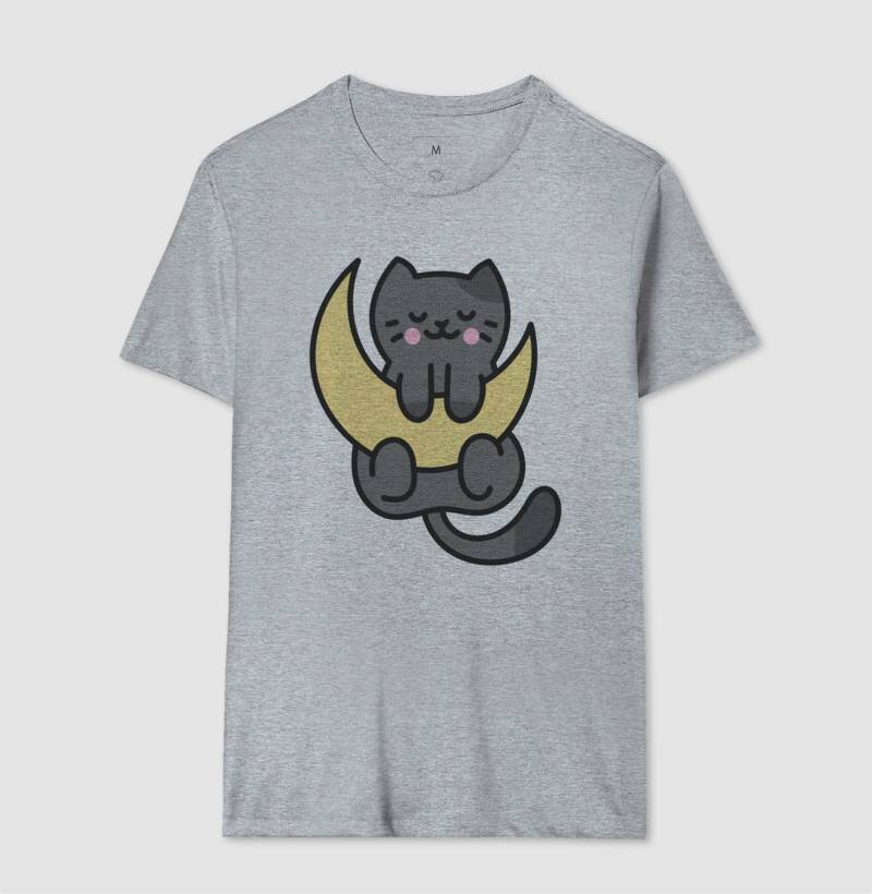 Camiseta - Gato Lua