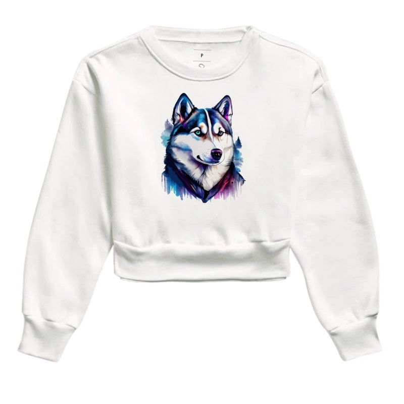 Moletom Cropped - Husky