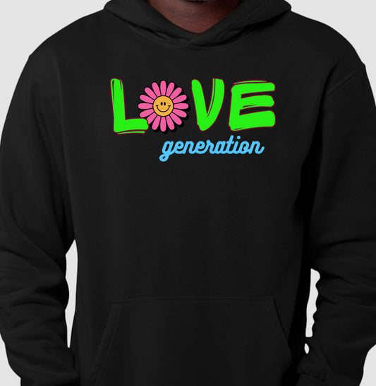 Moletom Hoodie - Love Generation