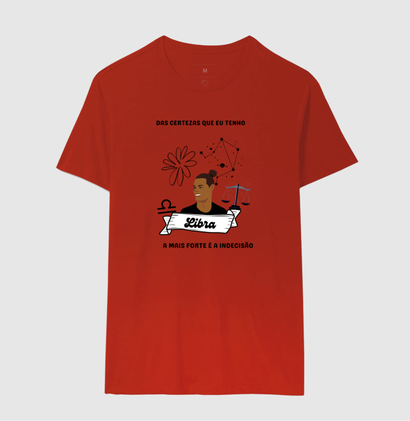 Camiseta - Libra Indecisão Homem