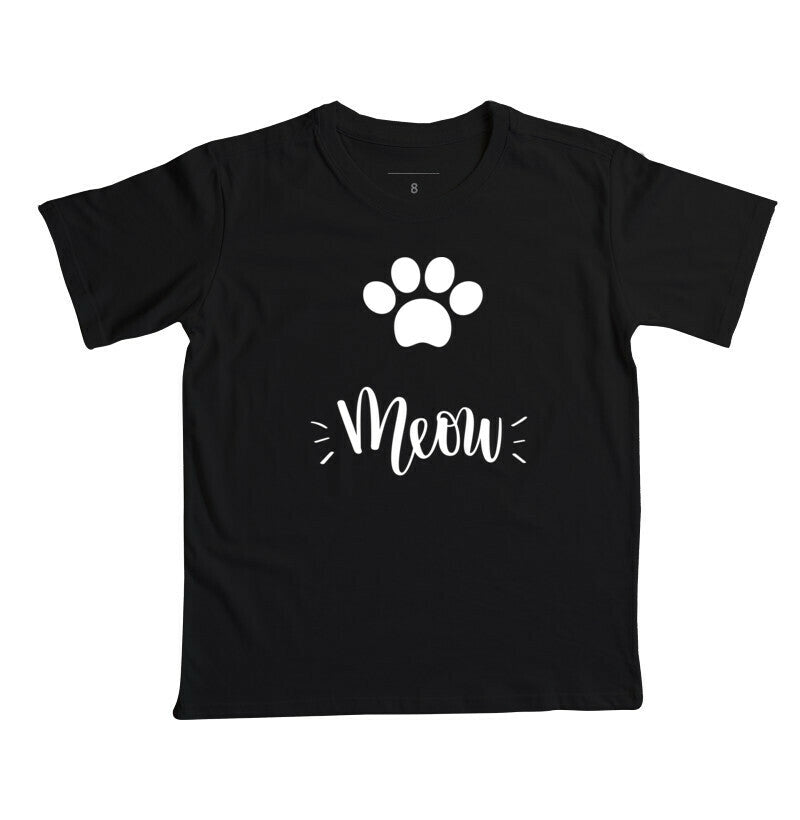 Camiseta Infantil - Meow