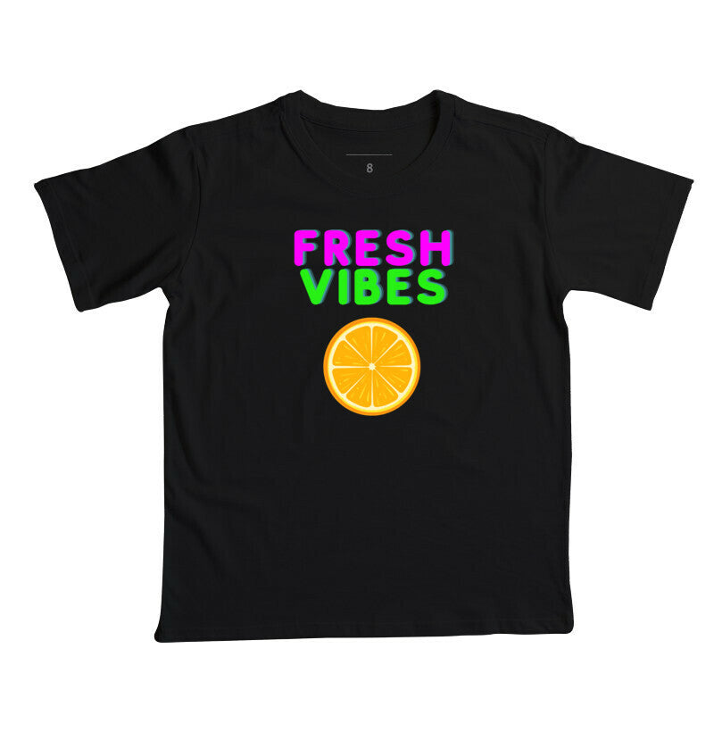 Camiseta Infantil - Laranja Vibes