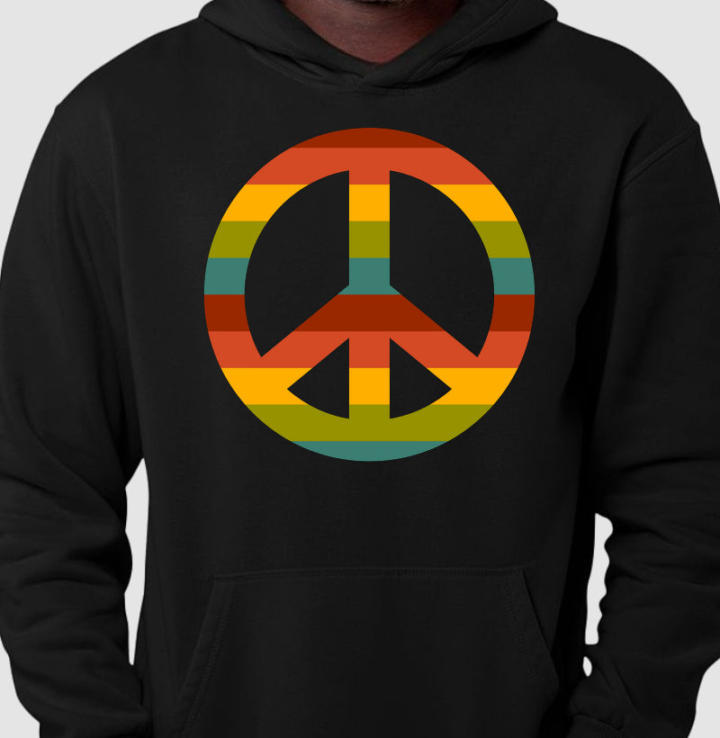 Moletom Hoodie - Símbolo da Paz