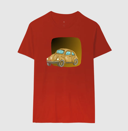 Camiseta - Fusca Marrom