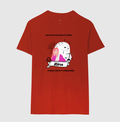 Camiseta - Libra Indecisão Mulher