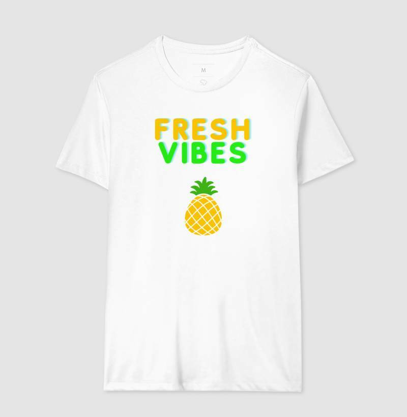 Camiseta - Abacaxi Vibes