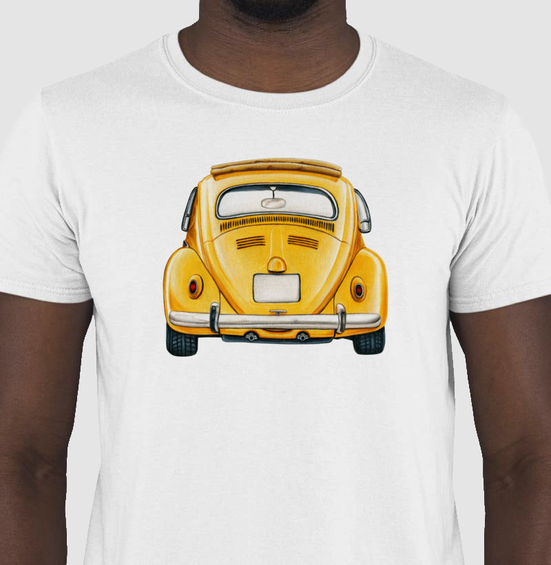 Camiseta - Fusca Amarelo