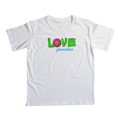 Camiseta Infantil - Love Generation