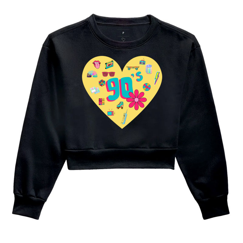 Moletom Cropped - 90's