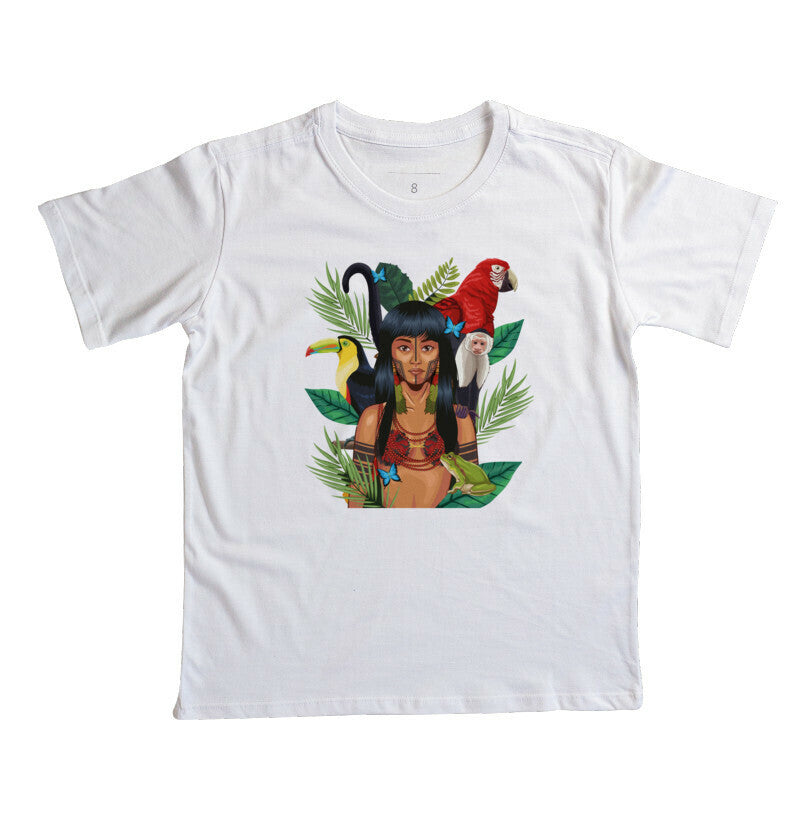 Camiseta Infantil - Girl Power Jurema