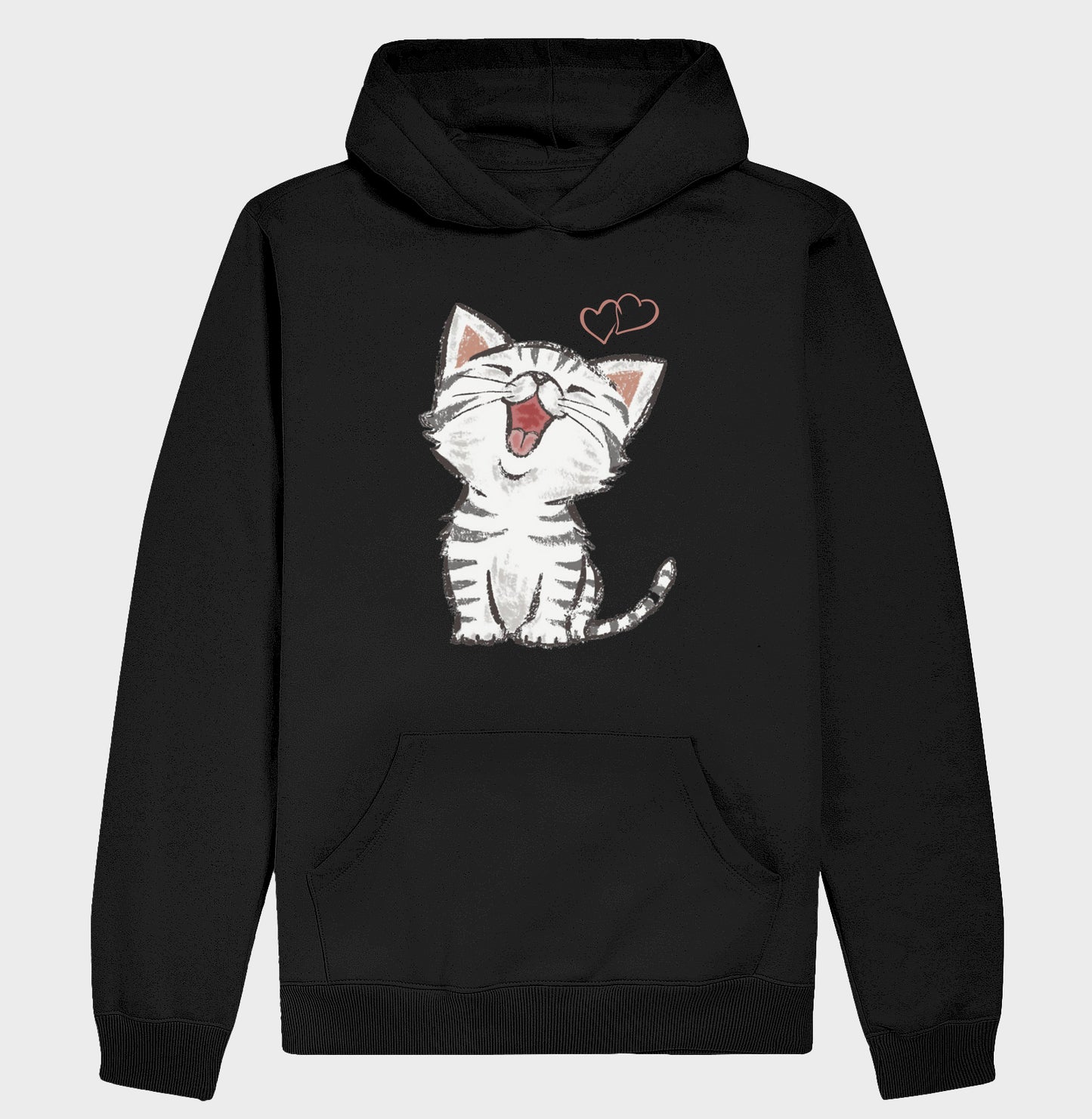 Moletom Hoodie - Gatinho