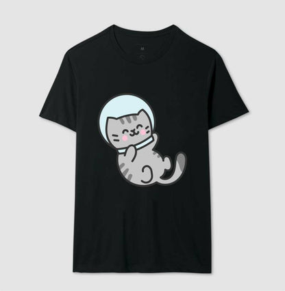 Camiseta - Gato Astronauta