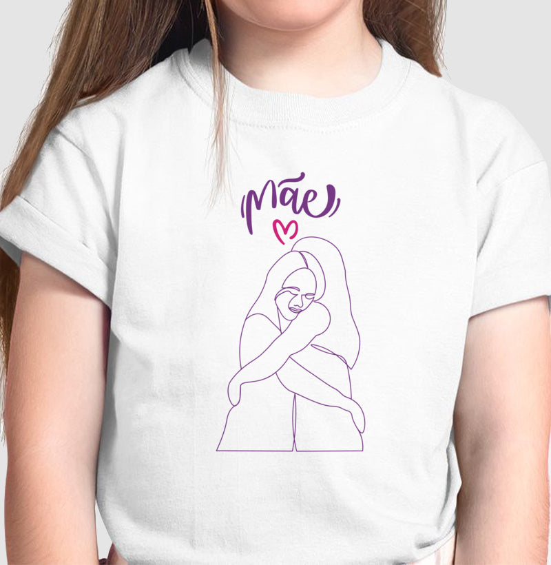 Camiseta Infantil - Mãe Parceira