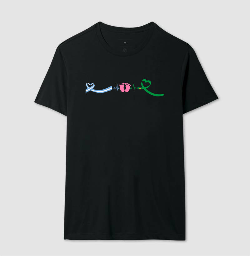 Camiseta Brasil e Argentina - Menina