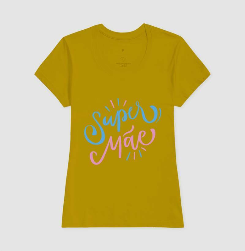 Baby Look - Super Mãe