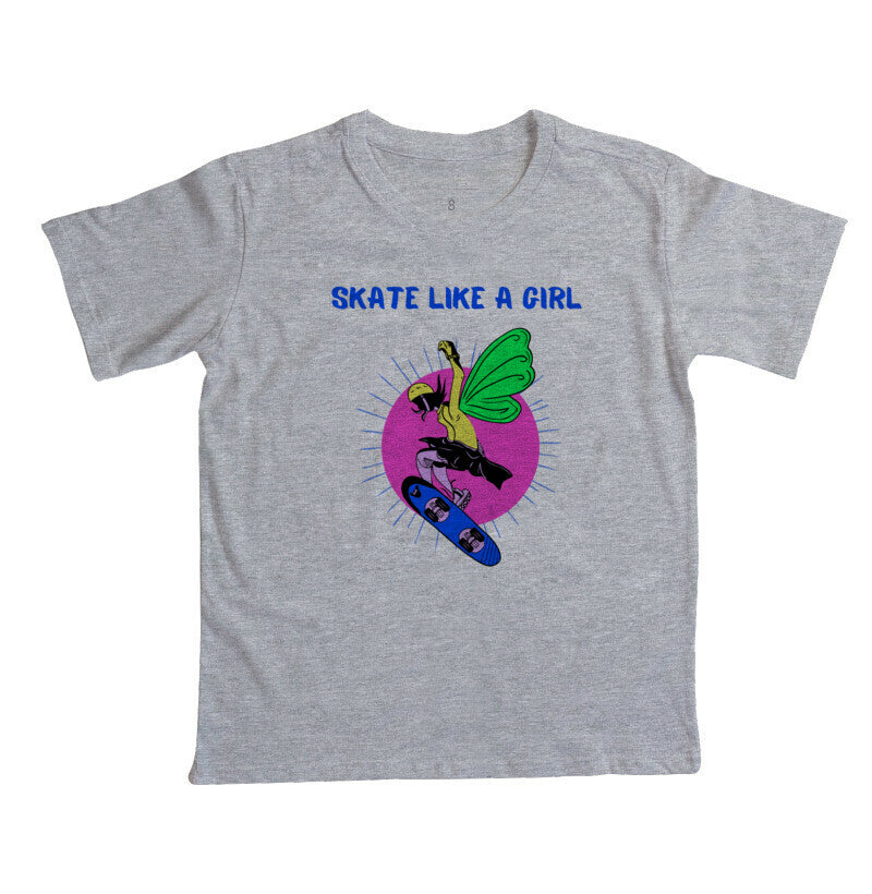 Camiseta Infantil - Girl Power Raíssa