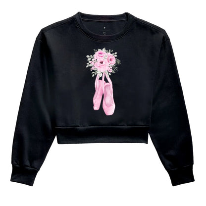 Moletom Cropped - Ballet Sapatilha