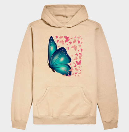 Moletom Hoodie - Borboleta Azul