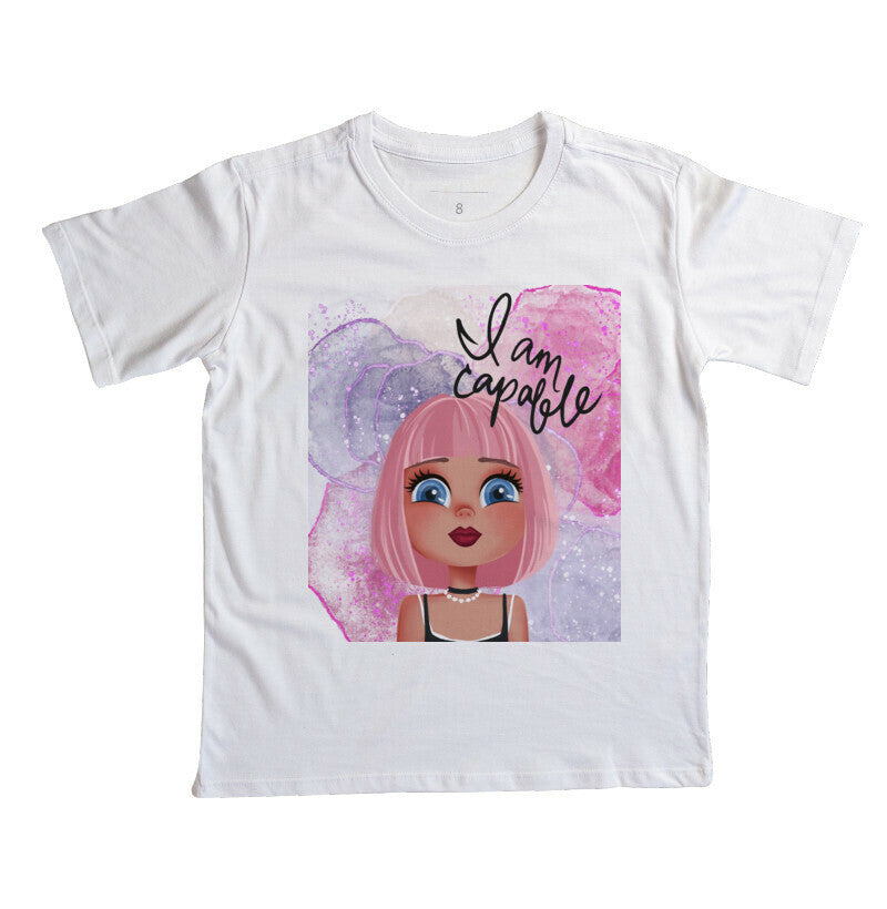 Camiseta Infantil - Girl Power Daiane