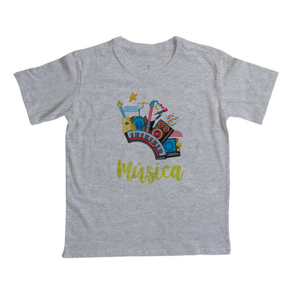 Camiseta Infantil - Música 2