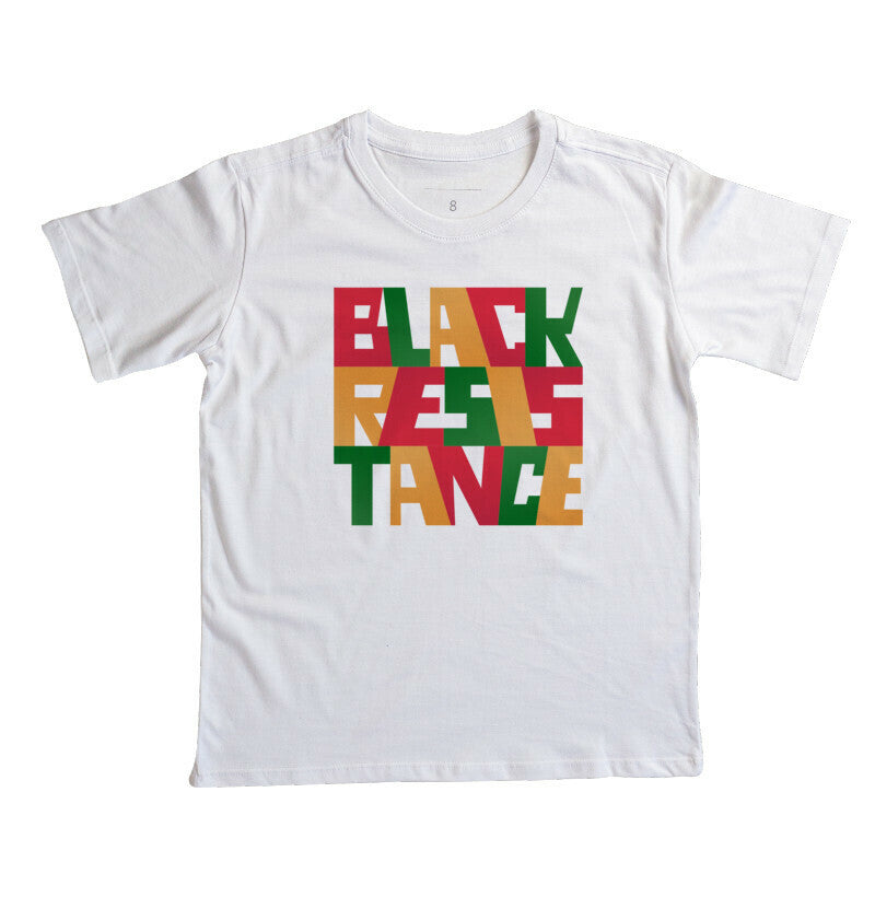 Camiseta Infantil - Black Resistance