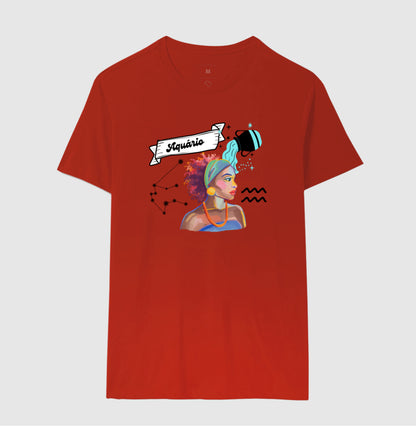 Camiseta - Aquário Mulher