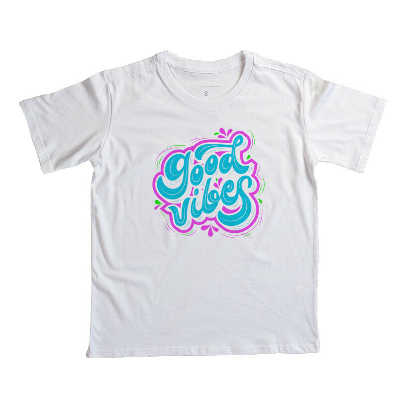 Camiseta Infantil - Good Vibes