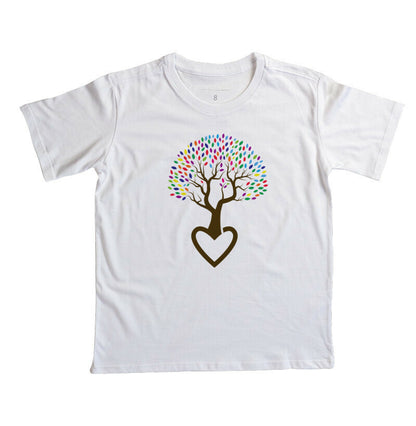 Camiseta Infantil - Árvore de Amor