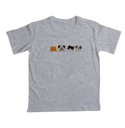 Camiseta Infantil - Pets