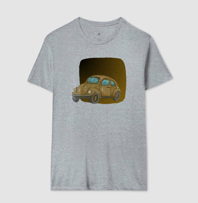 Camiseta - Fusca Marrom