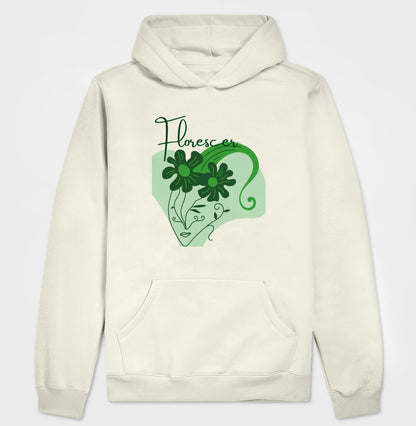 Moletom Hoodie - Girl Power Flor