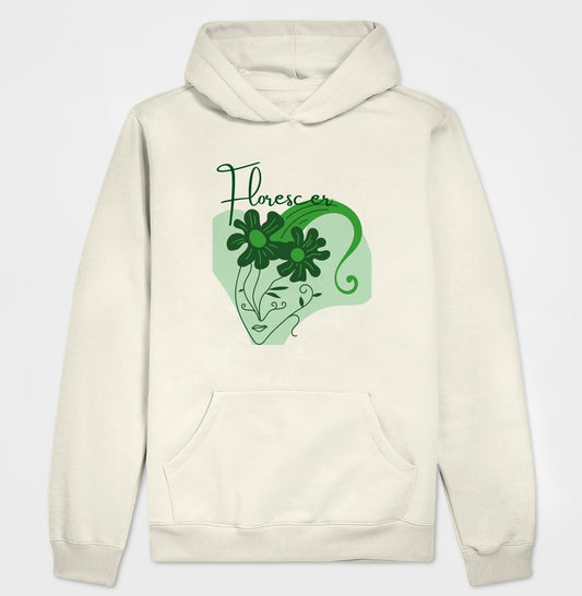 Moletom Hoodie - Girl Power Flor