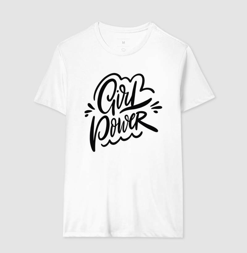 Camiseta - Girl Power Bianca