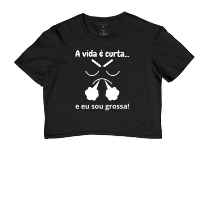 Cropped - Sou grossa