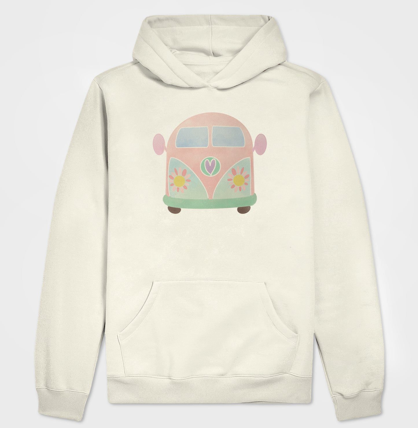 Moletom Hoodie - Kombi Rosa