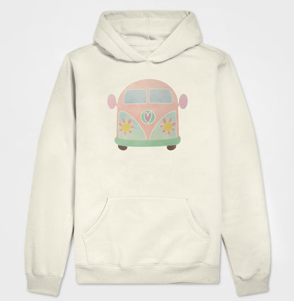 Moletom Hoodie - Kombi Rosa