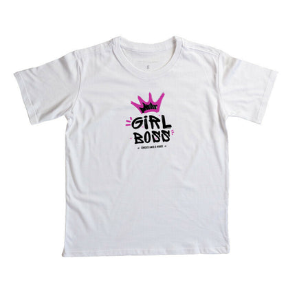 Camiseta Infantil - Girl Boss Helena