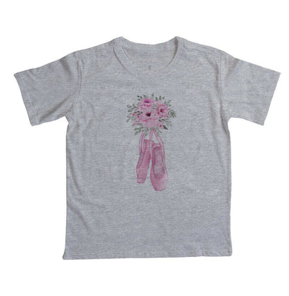 Camiseta Infantil - Ballet Sapatilha