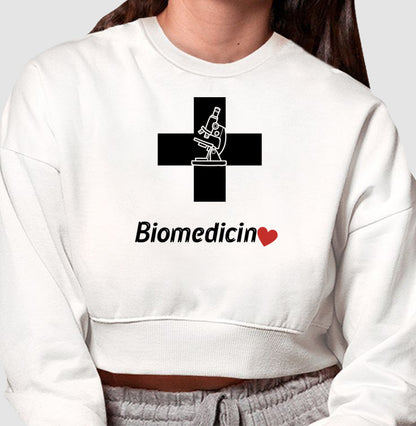 Moletom Cropped - Biomedicina