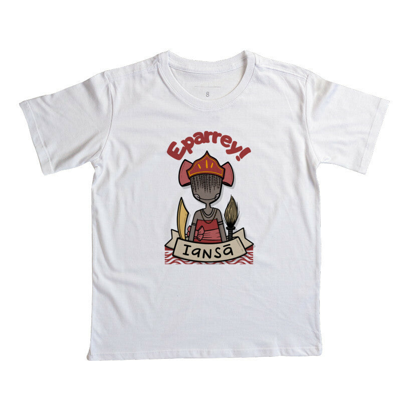 Camiseta Infantil - Eparrei Iansã