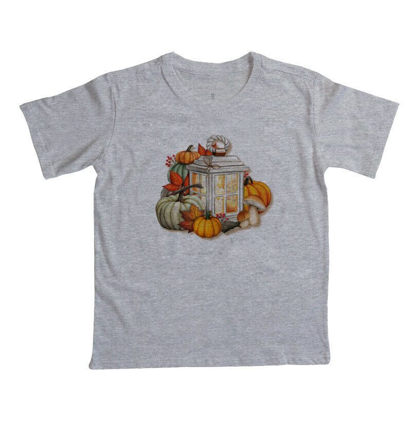 Camiseta Infantil - Halloween Lamparina