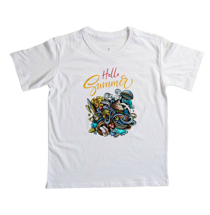 Camiseta Infantil - Hello Summer