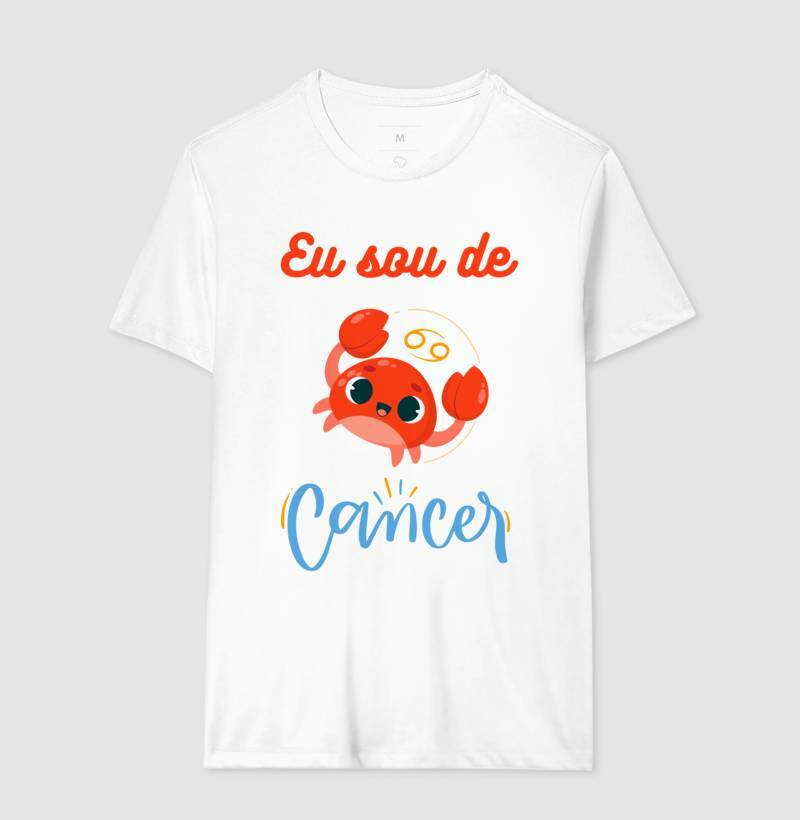 Camiseta - Signo de Câncer Baby