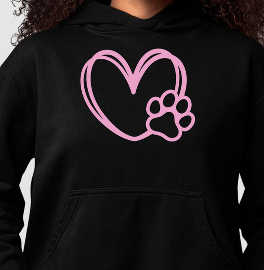 Moletom Hoodie - Dog Heart